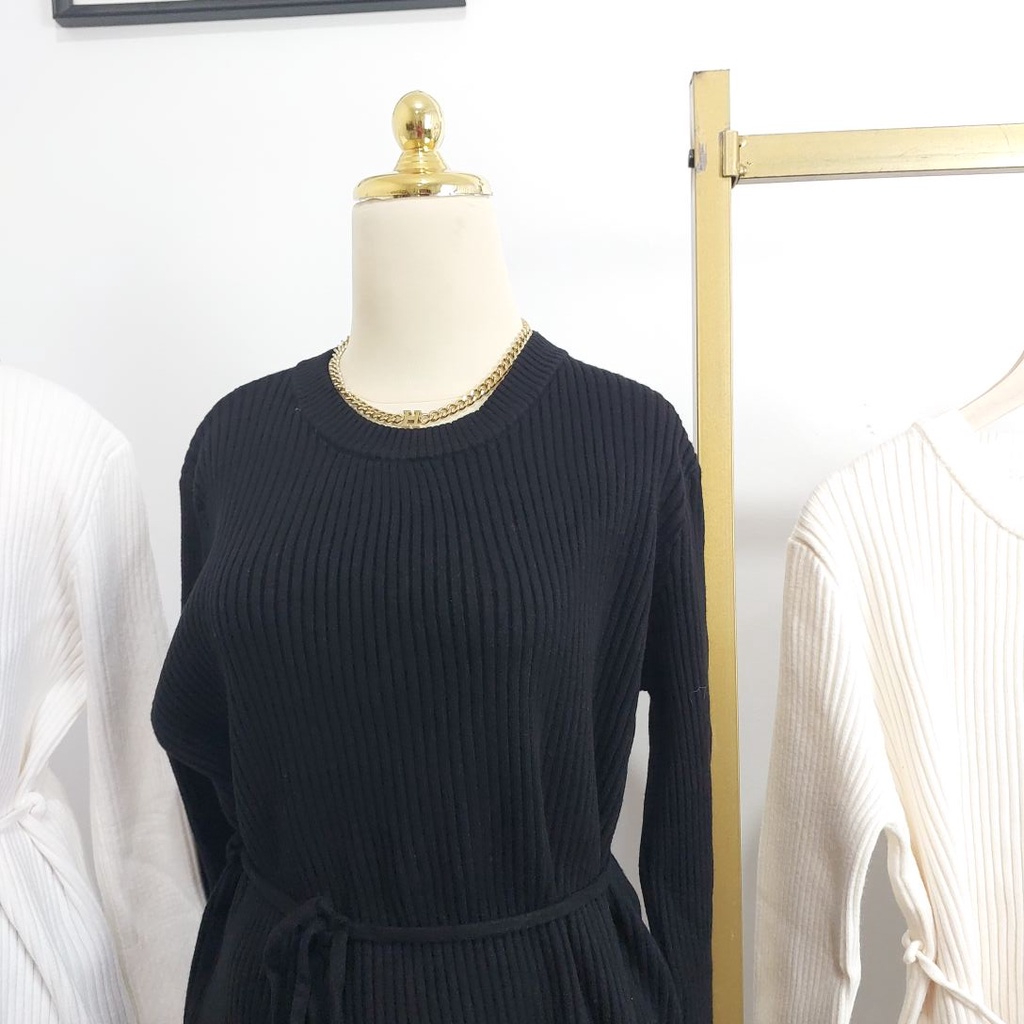 ATASAN FOCUS KNITTED PREMIUM FASHION WANITA IMPORT BANGKOK NOB