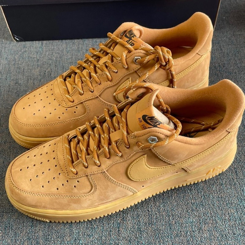 Nike Air Force 1 Low Flax Wheat 100% Authentic