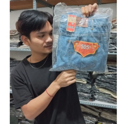 Celana jeans standart / jeans reguler pria - basic Celana panjang- Jeans cowok cowo