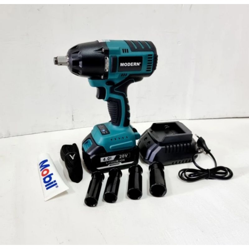 MODERN IMPACT WRENCH PEMBUKA BAUT CORDLESS 20V