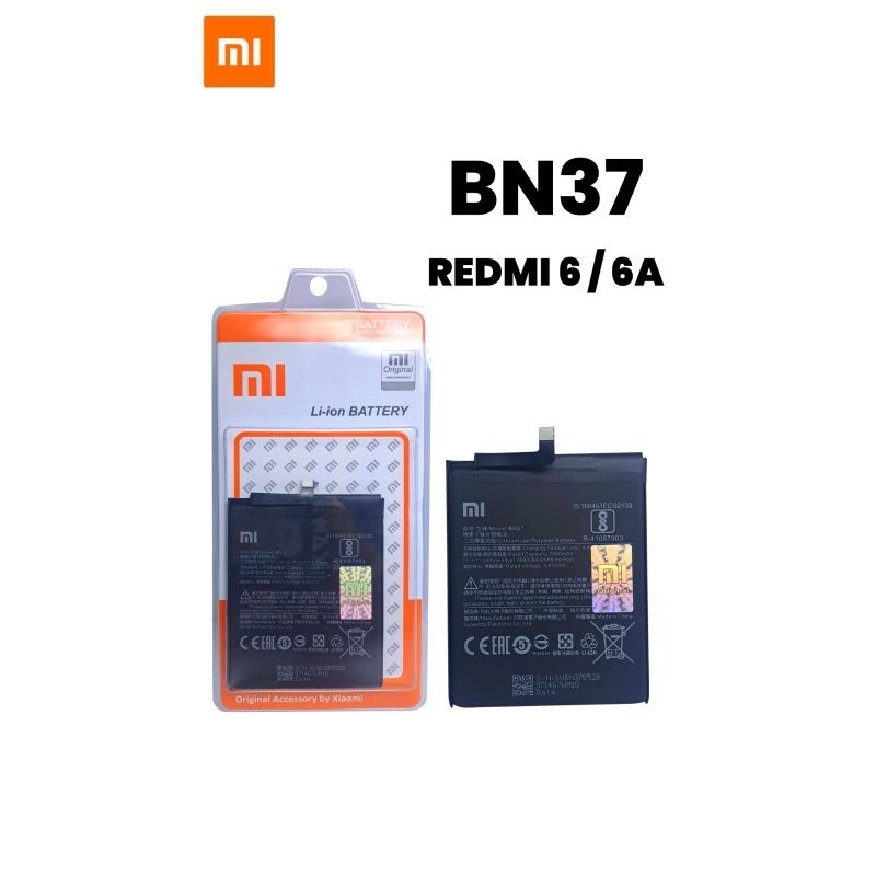 Battery Redmi 6A / Redmi 6  Original ♧ BN37