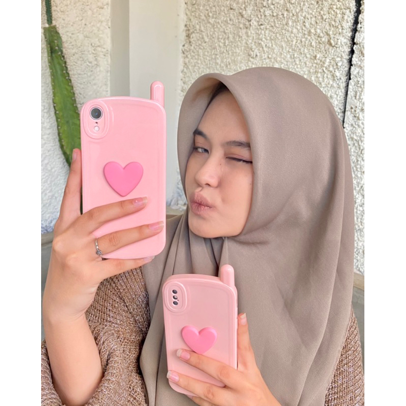 CASE TALKI TALKI LOVE PINK FOR IPHONE 14 PROMAX  14 PRO 14+ 14 13MINI 13 PROMAX  13 PRO  13 12 MINI 12 PROMAX  12 PRO  12 11 PROMAX  11 PRO 11  XSMAX  XR X/XS 7+/8+ 7/8/SE 6S+/6+ 6/6S