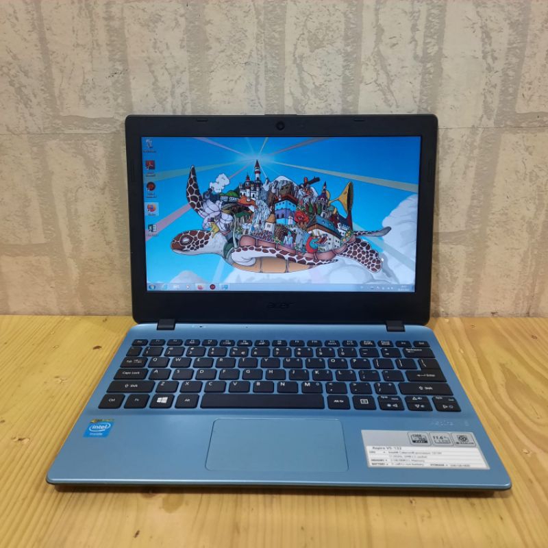 Acer Aspire intel Celeron Ram 4GB/2GB/500Gb Mulus SLIM SIAP PAKAI