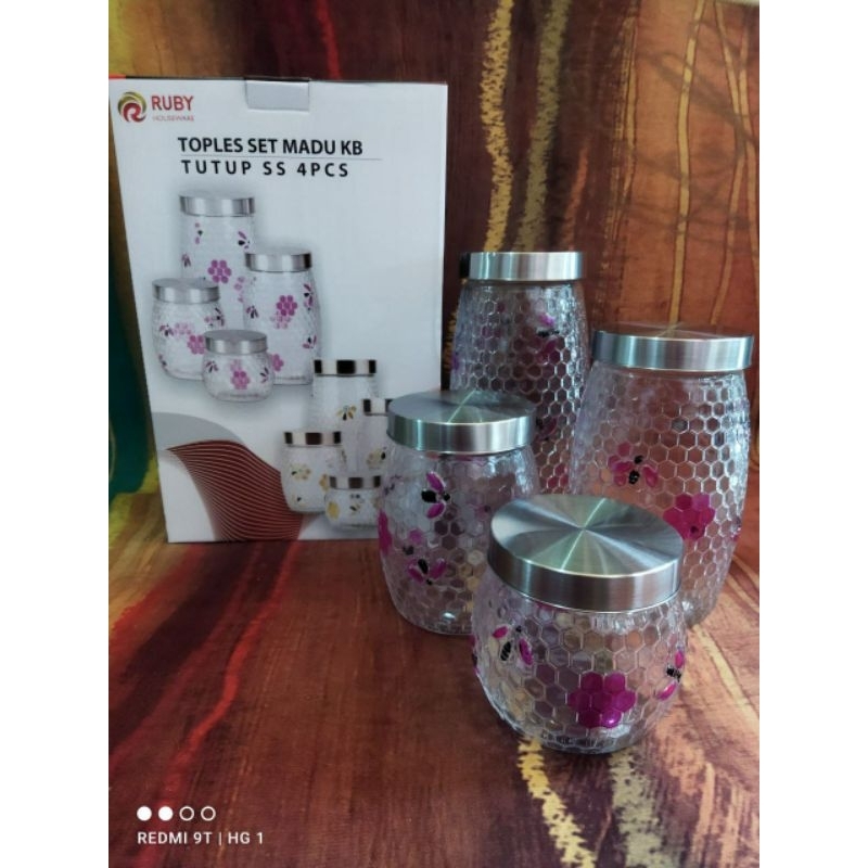 Toples set madu KB Ruby