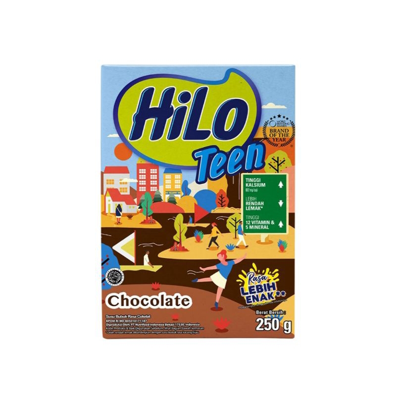 

Hilo Teen Coklat 250 g