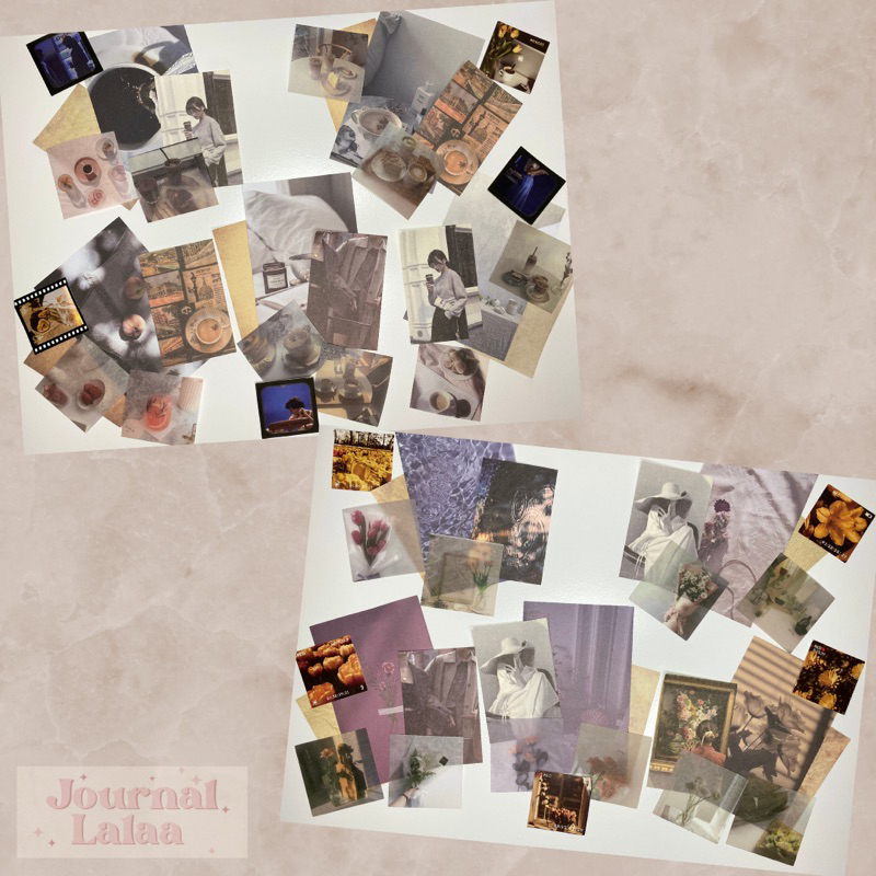 

✨FREE STICKER✨ Journal Kit mini set (sticker and paper deco for scrapbook and journal)