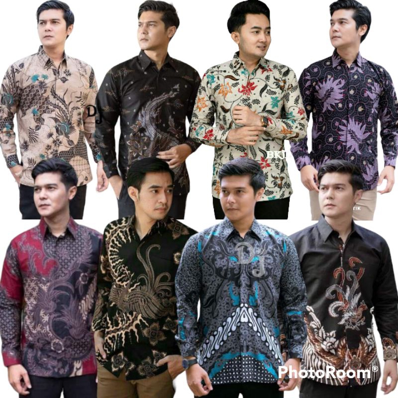 Baju Batik Pria Gus Azmi Syubbanul Muslimin Batik Katun Halus Hadroh Azzahir Hilwa