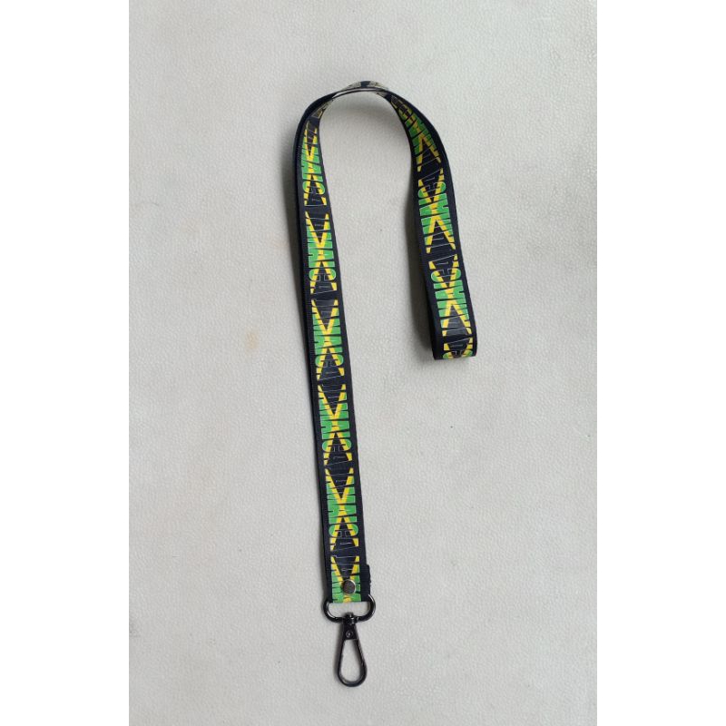 

JATIMAIKA lanyard jamaika tali hp dompet jamaica reggae bob marley rasta rambut gimbal murah