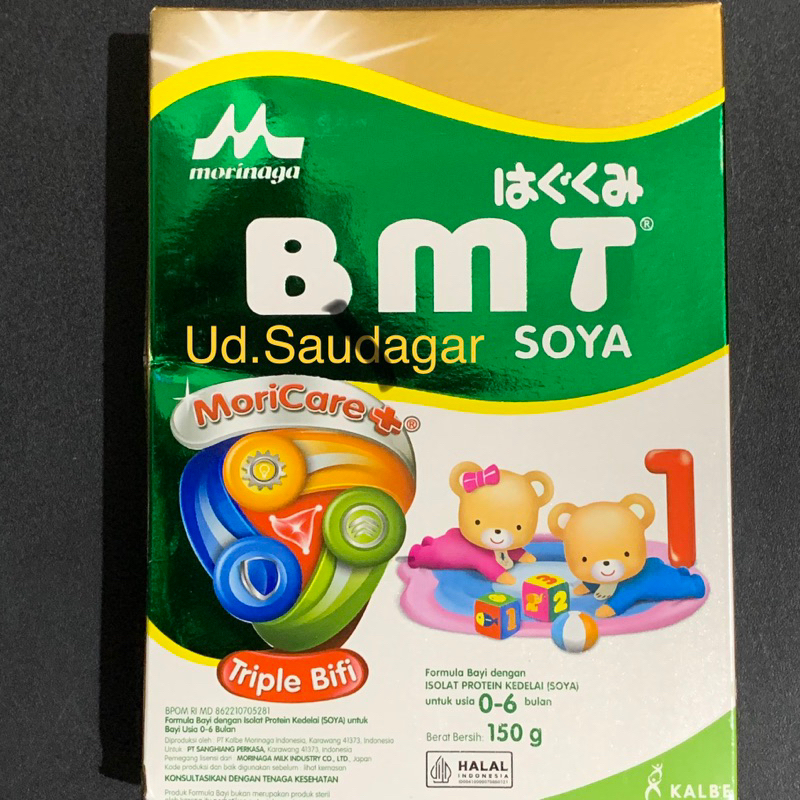 Morinaga BMT Soya Susu Formula Bayi 0-6 Bulan