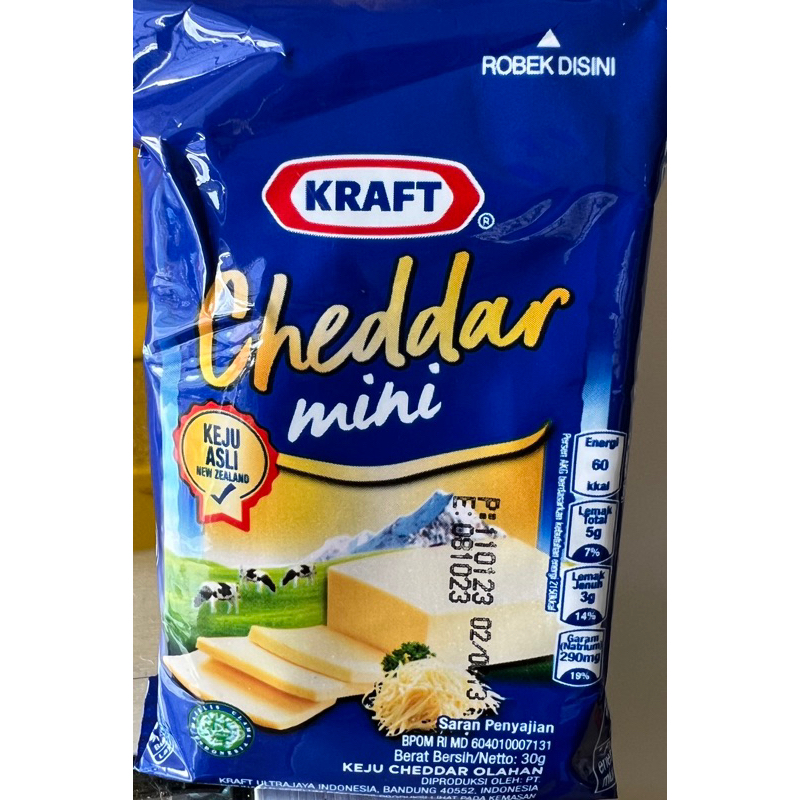 

Keju Kraft Cheddar Mini