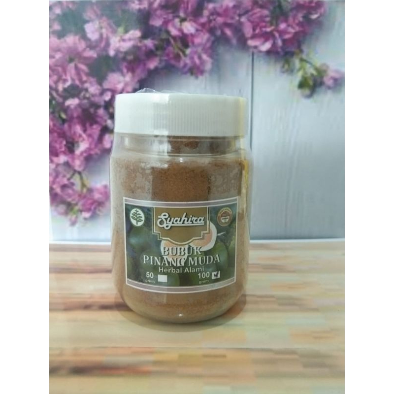 

BUBUK extrak buah pinang muda 100&50gram