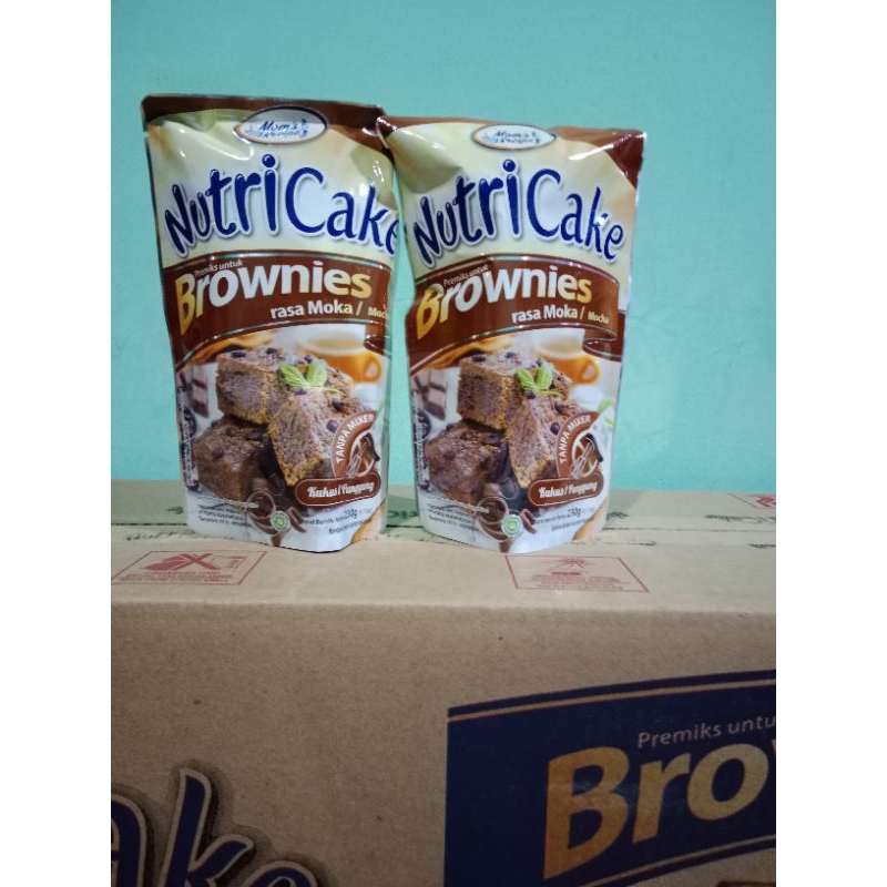 

Brownies Nutricake Rasa Mocca beli satu gratis satu