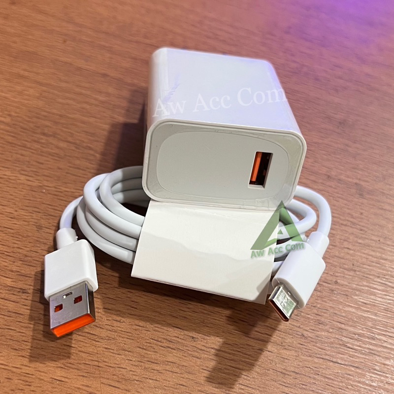 CHARGER XIAOMI TYPE C POWER CHARGE 33W REDMI NOTE 9/ 9 PRO/ NOTE 10/ 10 PRO/ MI 10T PRO/POCO M3 PRO/M4 PRO/X3 PRO/10C TURBO 33 WATT