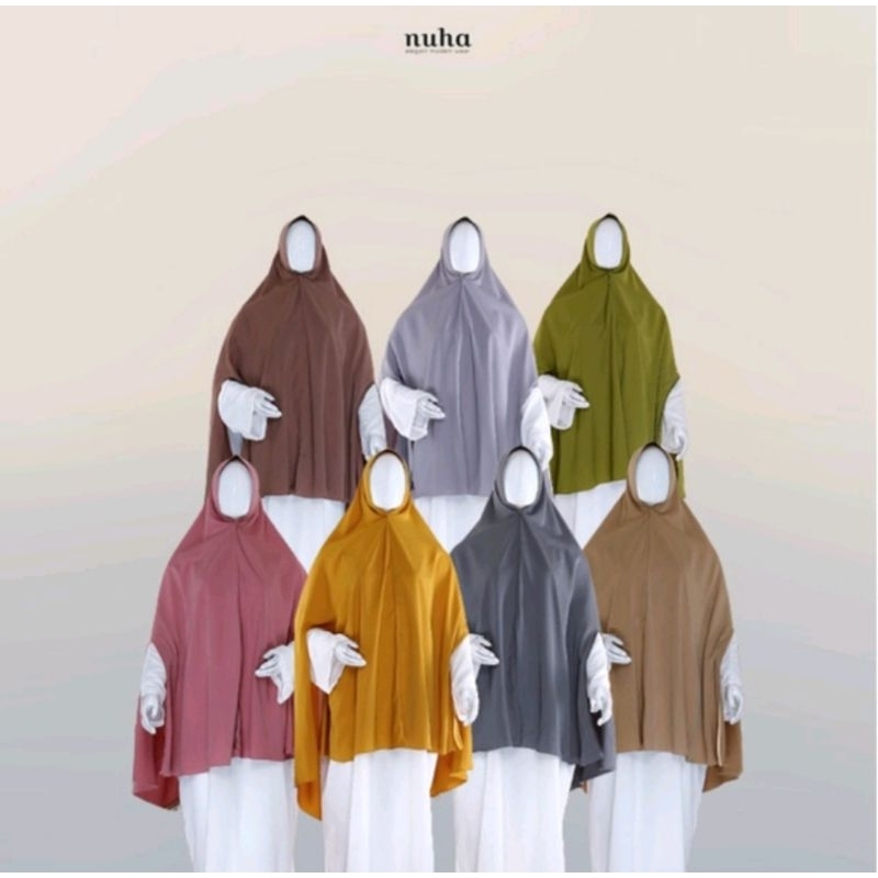 Preloved Khimar Syari Splithand Rayhana by Nuha