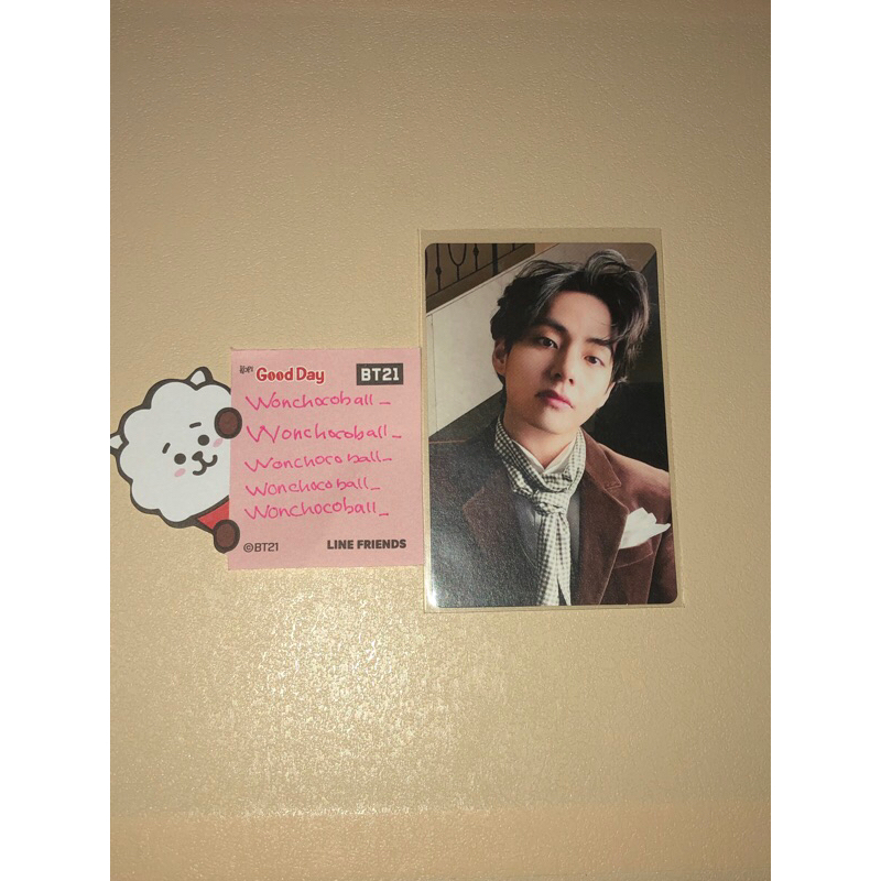 [BOOKED] pc photocard rpc taehyung veautiful days