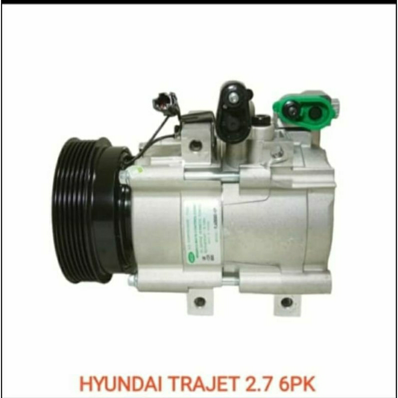 kompresor trajet 6pk kompresor ac hyunday trajet 7pk  asli original hcc