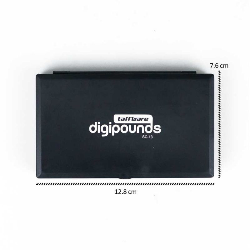 Taffware Digipounds Timbangan Mini Emas Akurasi 0.01g - SC-13 100Gr Black