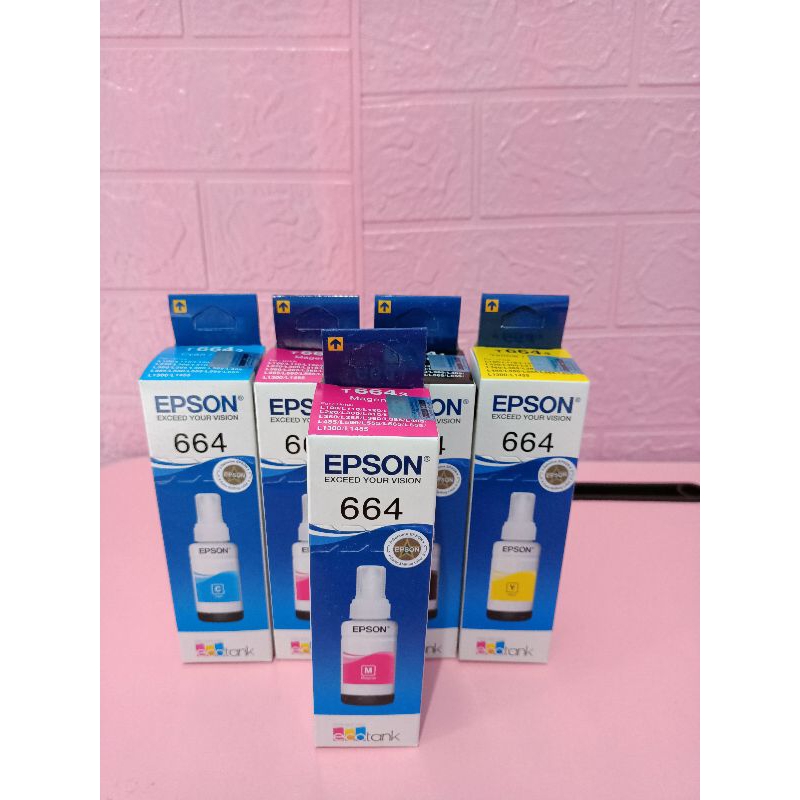 Tinta Epson 664 Magenta/Merah