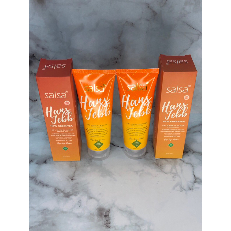 SALSA  hans  jebb Gel Skin (New Greentea: Perontok Daki) 110g