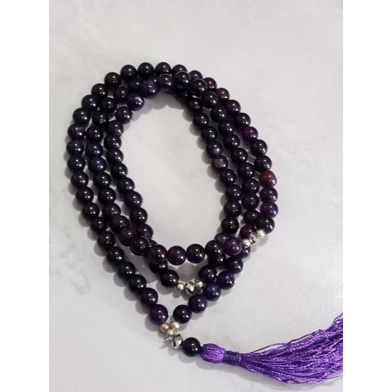 tasbih batu kecubung Wulung