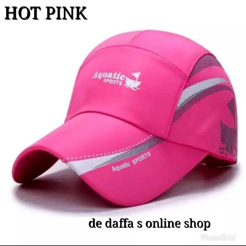 COD TOPI SPORT PRIA WANITA TOPI PARASUT ANTI AIR TOPI AQUATIC SPORT TERLARIS