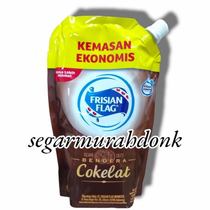 

Susu Kental Manis Bendera 545 gram Frisian Flag Chocolate Coklat