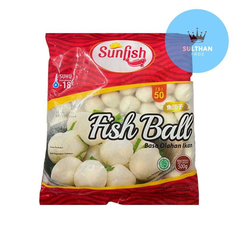 

SUNFISH BAKSO IKAN ISI 50 500 GR