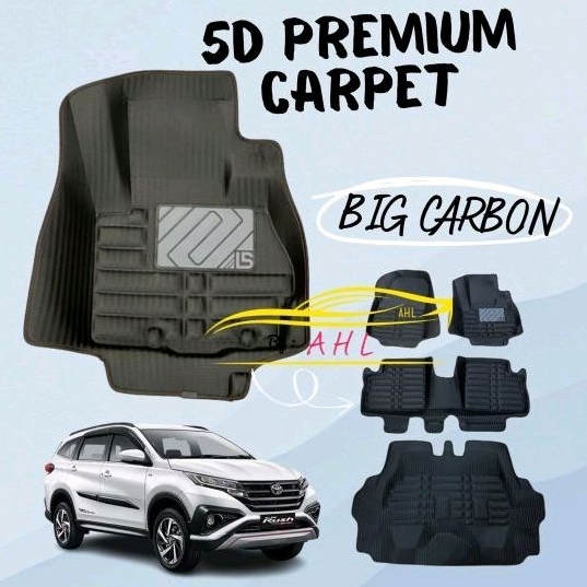 Karpet 5D Premium Mobil Toyota All New Rush 2018