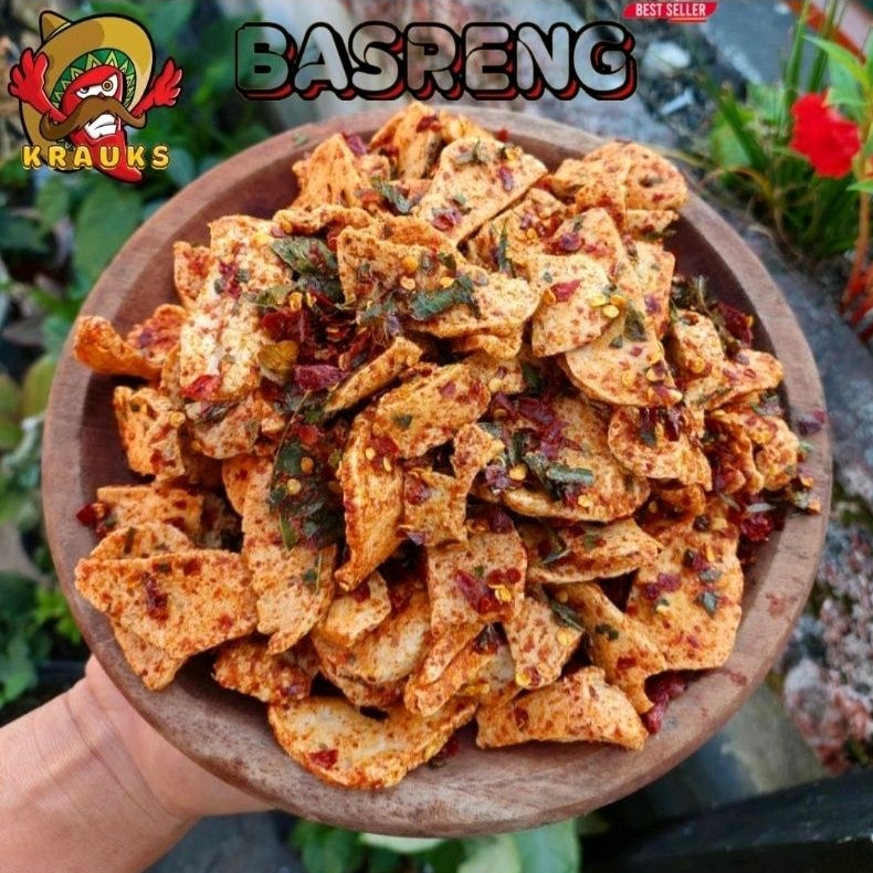 

BASRENG VIRAL 1KG | KRAUKS PEDAS DAUN JERUK
