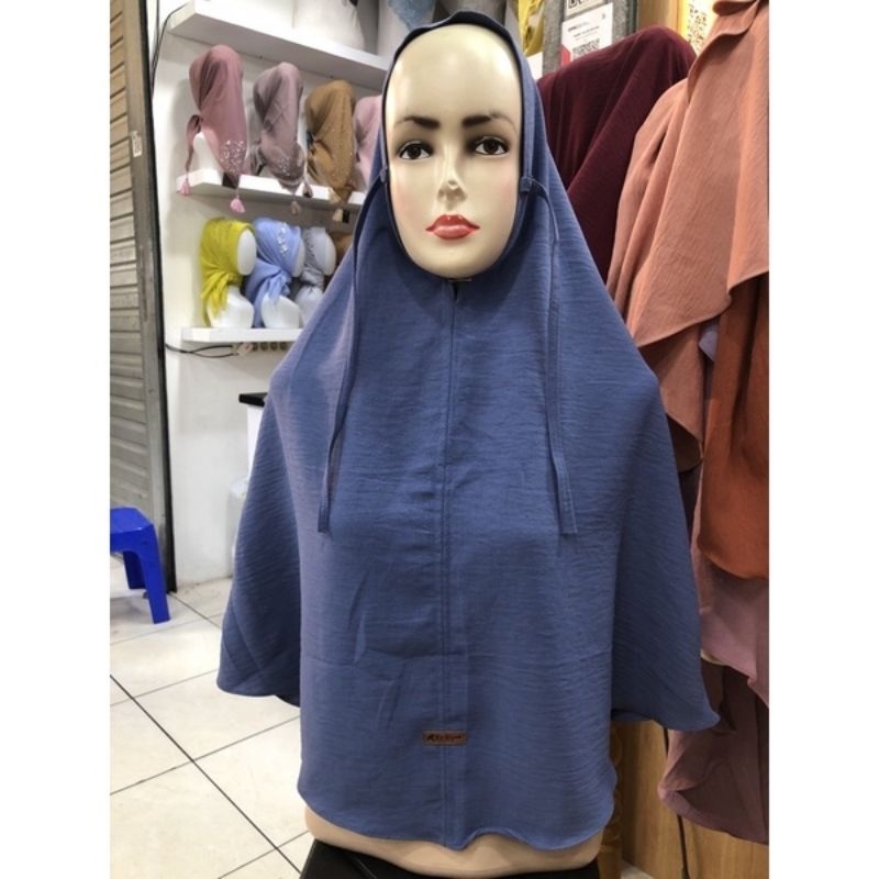 Bergo Maryam Crinkle Air Flow premium size ( L)