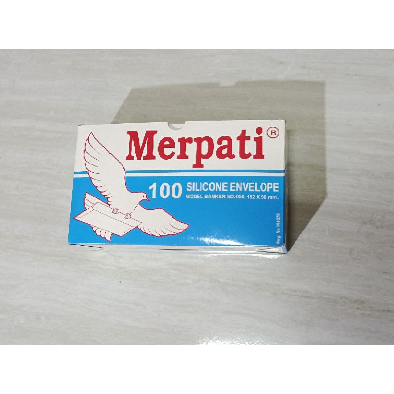 

Amplop Tanggung Biru Merpati