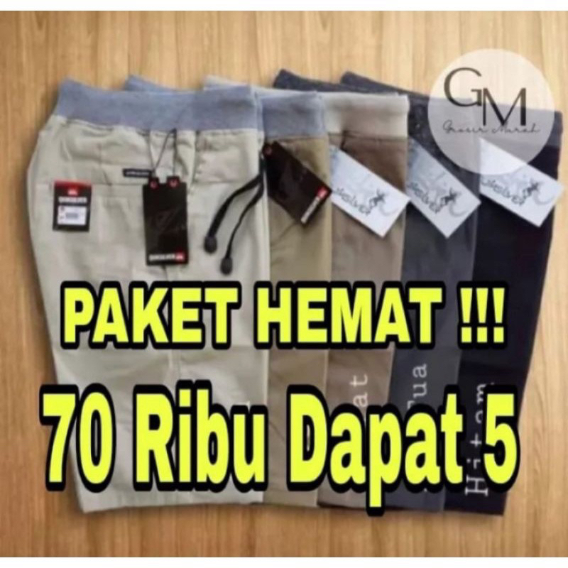 terbaru/terlaris celana pendek CHINOS dewasa SIZE lengkap