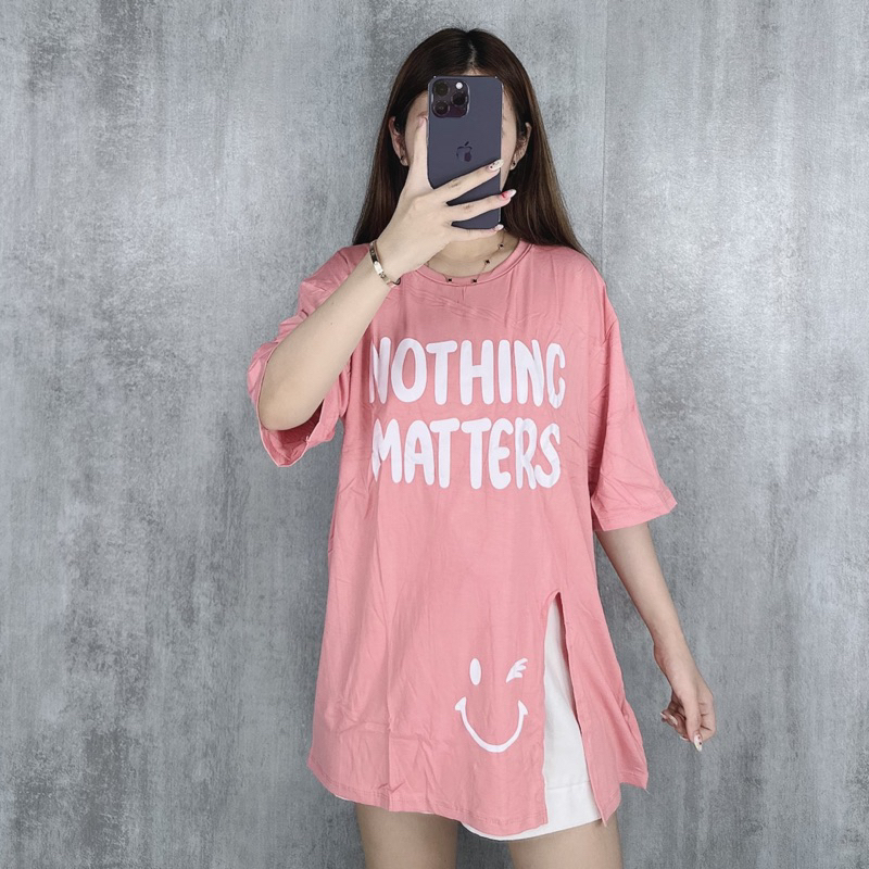 Kaos jumbo XXL nothing | Kaos oversize nothing