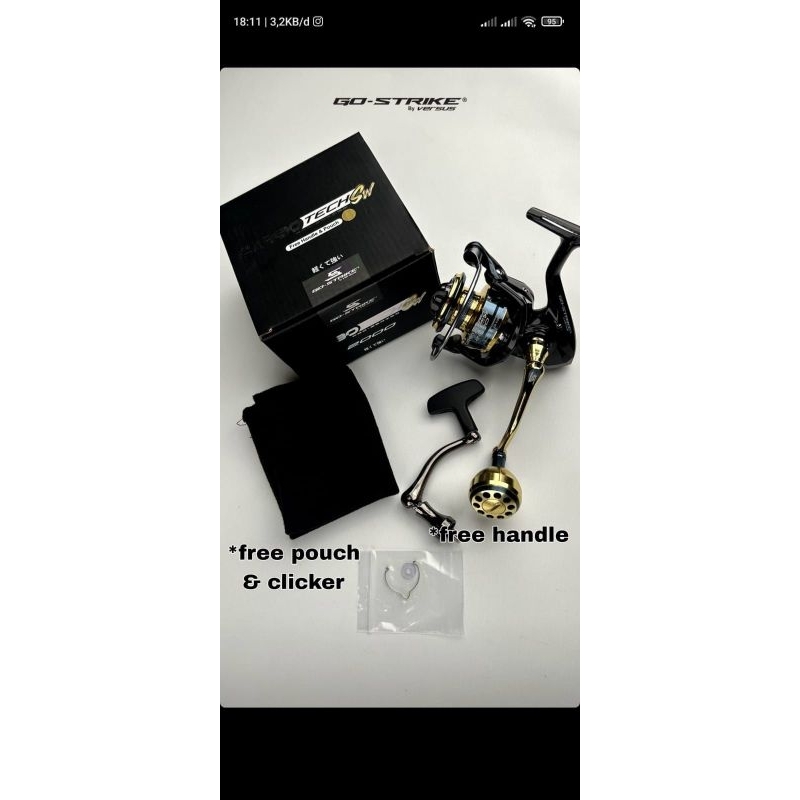 REEL VERSUS CARBOTECH SW 1000 2000 3000 4000 6000