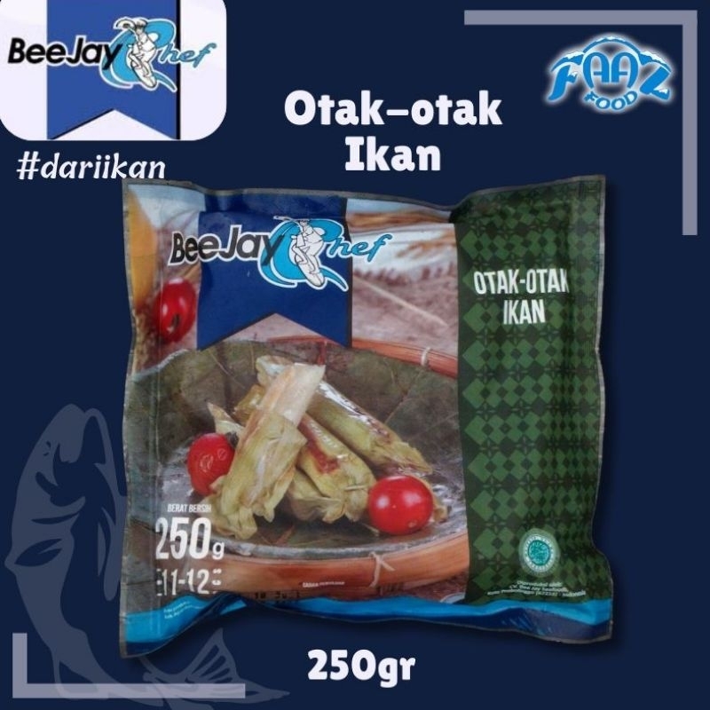 Otak otak ikan Beejay Chef (Lauk Pauk, Frozen Seafood, Olahan Ikan)