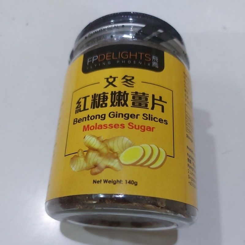 

BENTONG GINGER SLICES, MOLASSES SUGAR, 140g, FP DELIGHTS