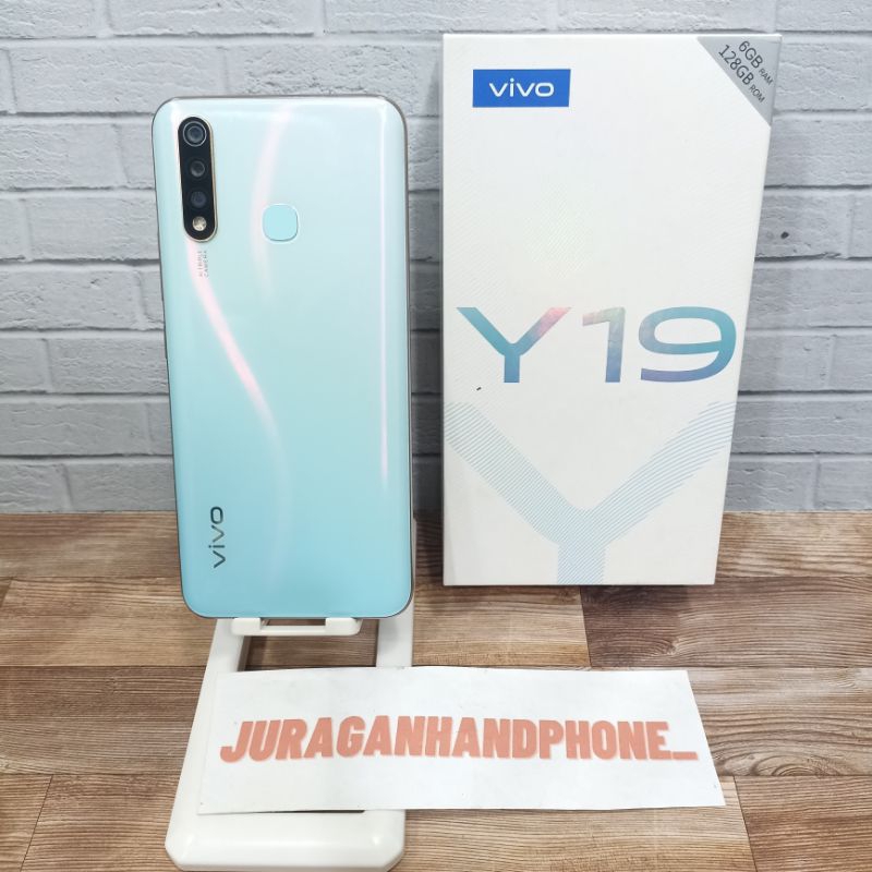 Vivo Y19 6/128GB Hp Second Seken Bekas Fullset