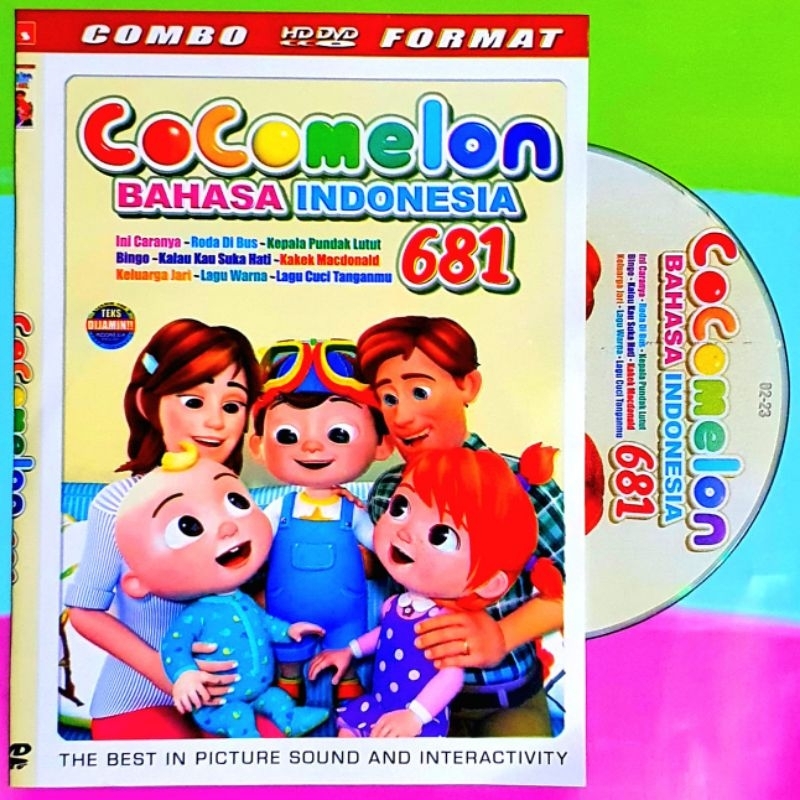 KASET LAGU ANAK COCOMELON BAHASA INDONESIA -KASET LAGU ANAK COCOMELON 681 BAHASA INDONESIA TERBARU