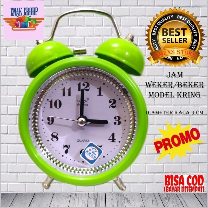 Jam Beker Murah Alarm Meja/Dekorasi Alarm weker
