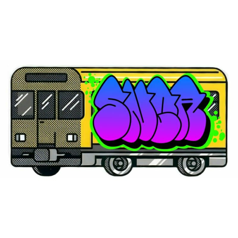 STIKER KERETA GRAFITI CUSTOM NAMA