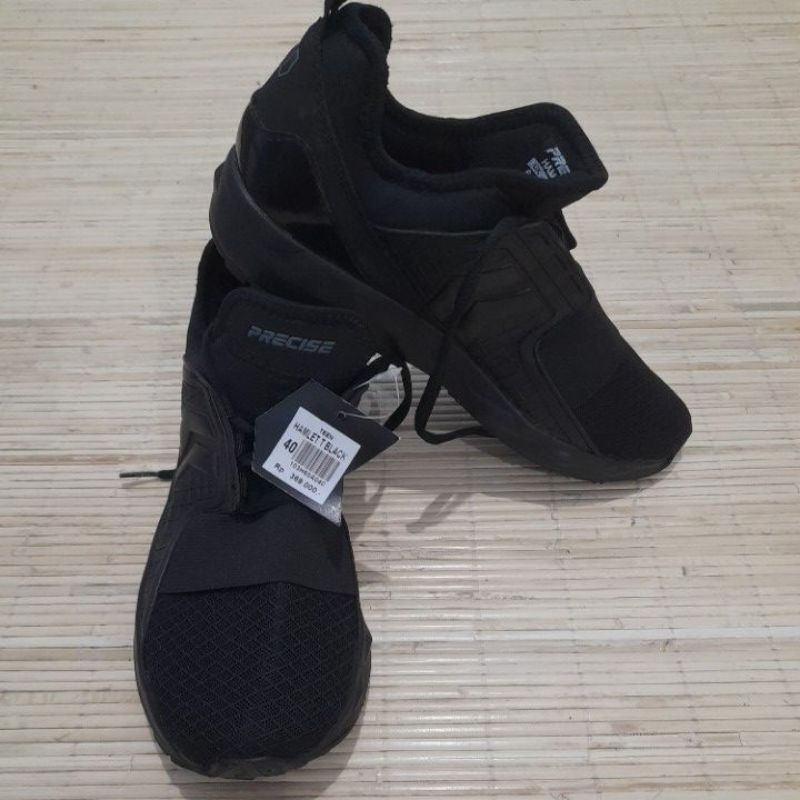 Sepatu Hitam Sekolah Precise Size 40 Original Barang Reject Langsung pabrik