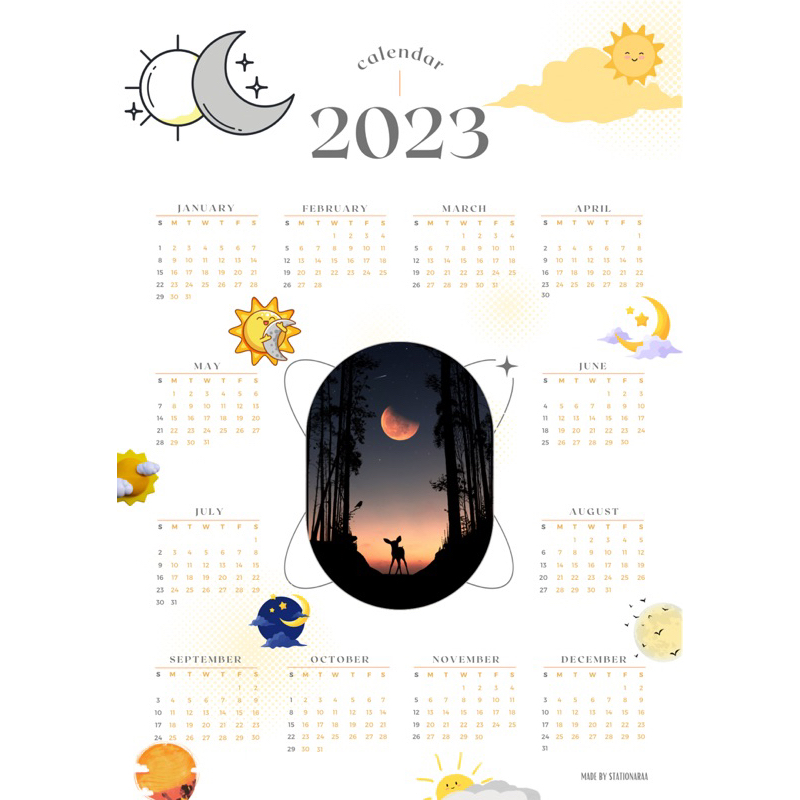 

Kalender Aesthetic | bisa request desain