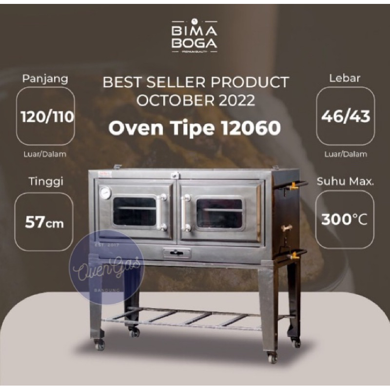 [ LINK JTR ] OVEN GAS BIMA BOGA 12060