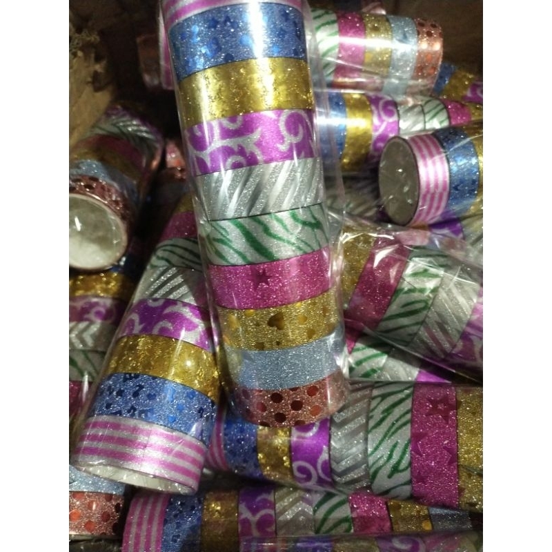 

Solasi Glitter Solasi Kado 1.rol isi.10.pcs