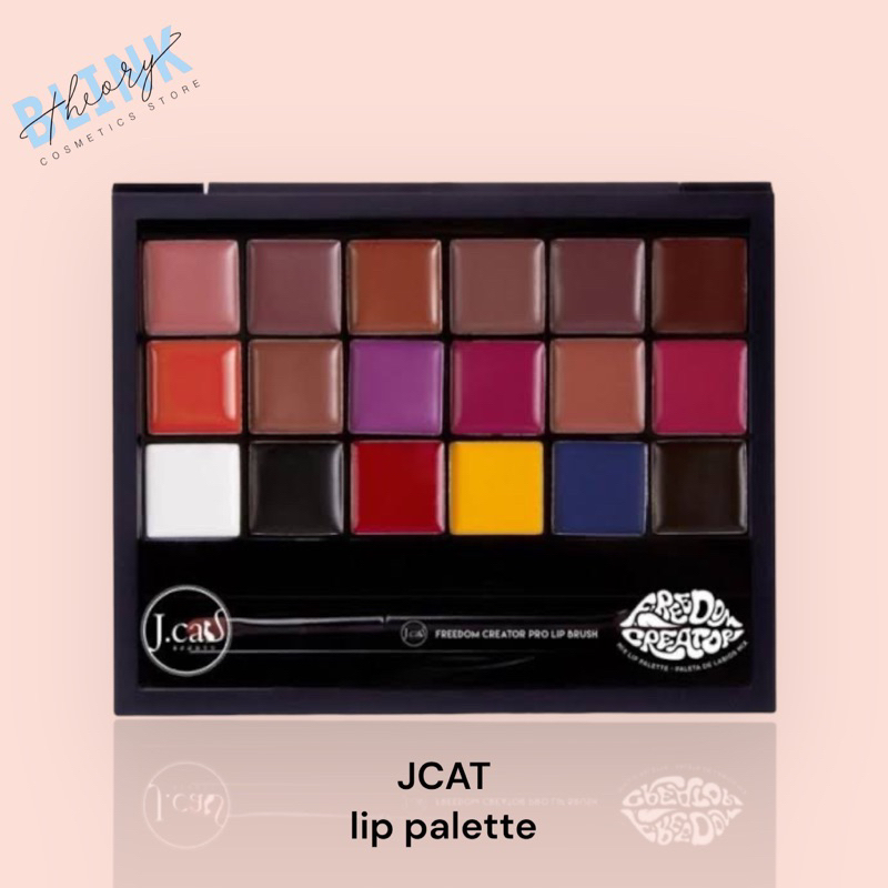 JCAT lip palette