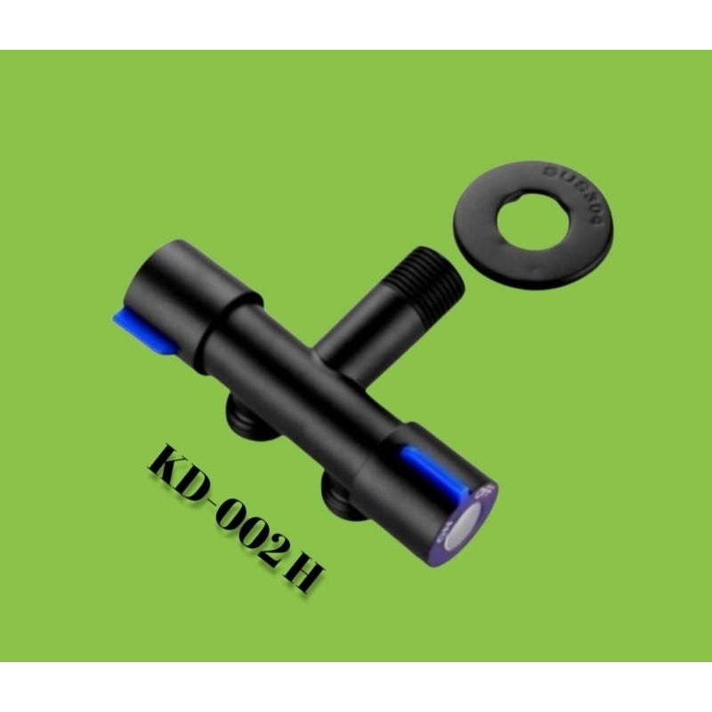 kran cabang hitam /kran shower hitam