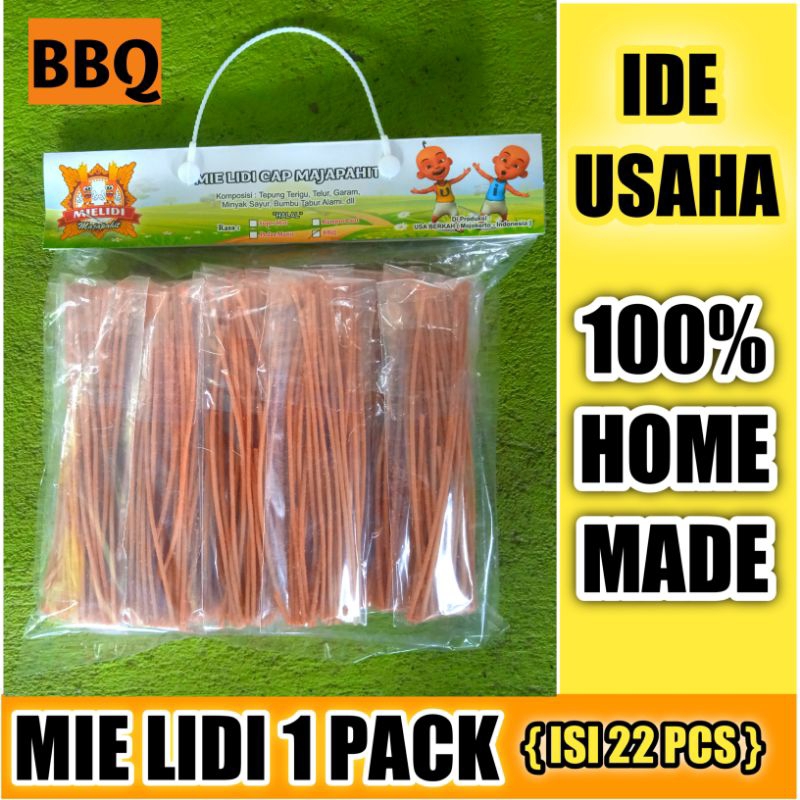 

Viral ! Mie Lidi Pack Isi 22 pcs Rasa BBQ