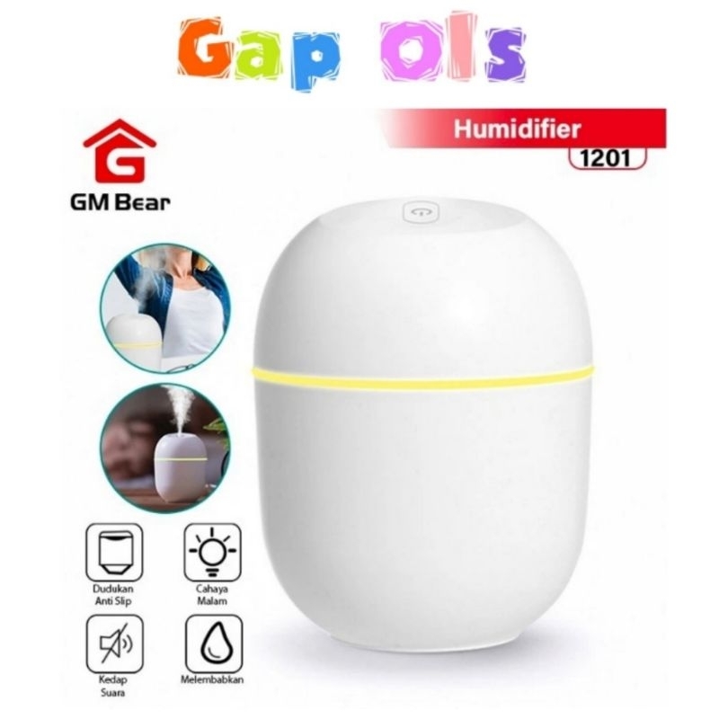 GM Bear Humidifier Diffuser Aroma Terapi Pelembab Udara - Mini Humidifier AIR AROMA MINI HUMIDIFIER 