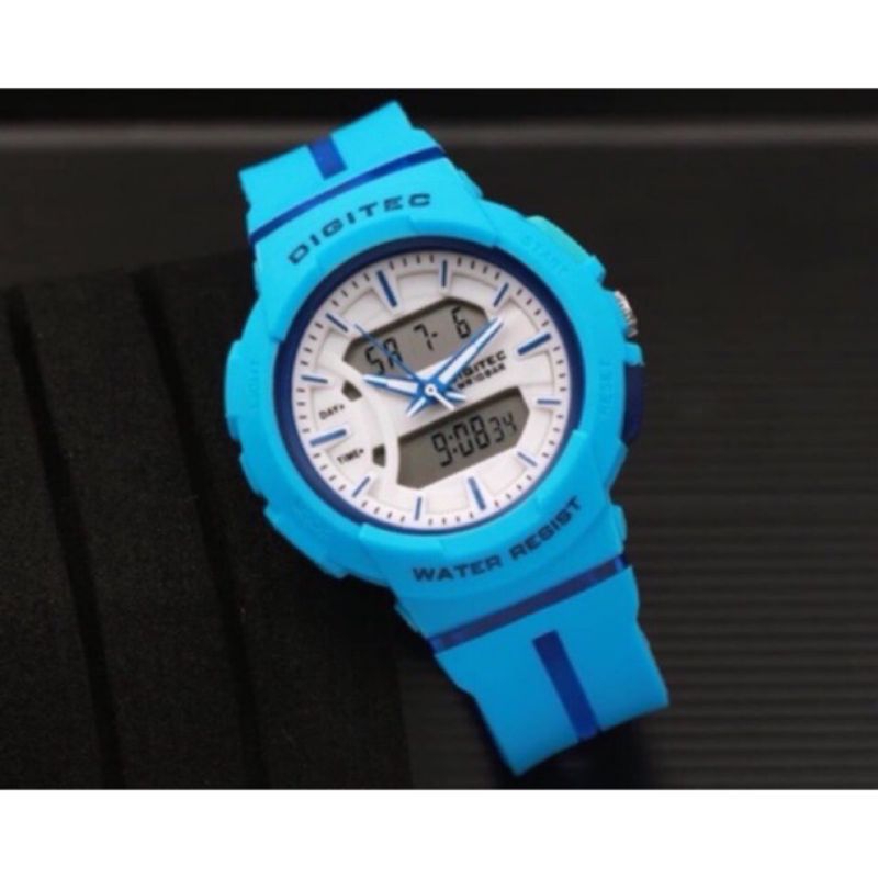 DIGITEC DG-3116T JAM TANGAN WANITA ORIGINAL DUAL TIME WATER RESISTANT