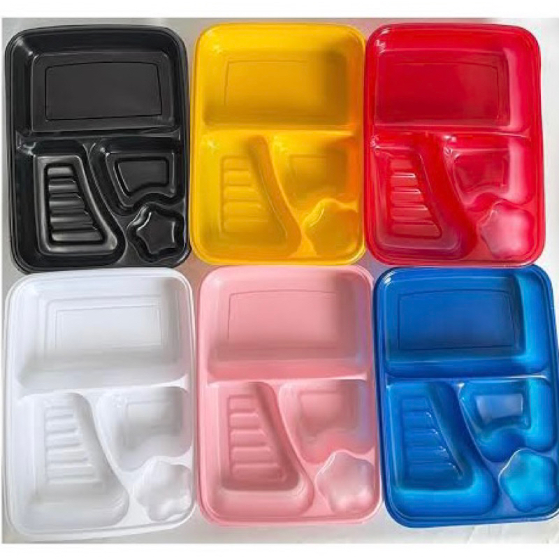 Mika Bento Sekat 4 / Kotak Nasi Bento Bintang / Lunch Box